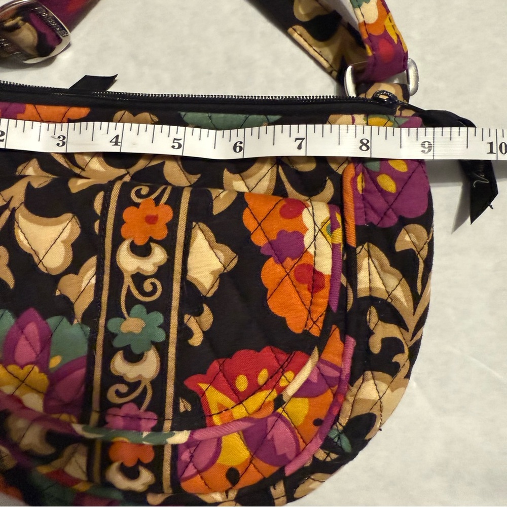 Floral Black Crossbody Bag - Picture 5 of 7